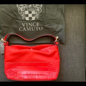 Vince Camuto Soph Leather Shoulder Bag